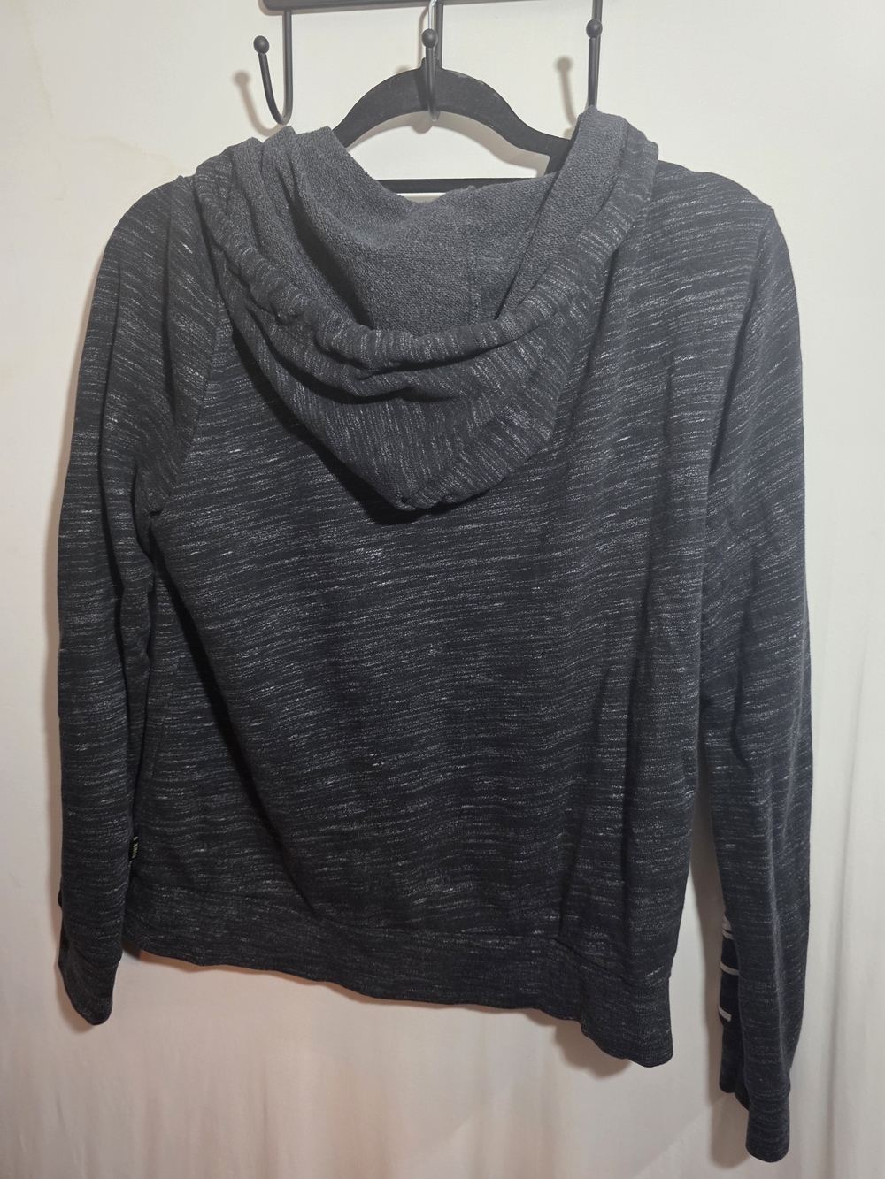 PINK Victoria's Secret Gray Marled Full Zip Hoodie Size Medium - Picture 6 of 9